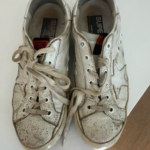 Golden Goose White Sneakers - Picture 3 of 4